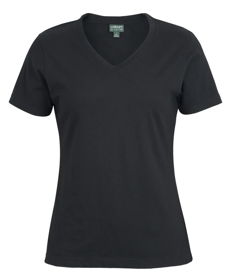 C of C Ladies V-Neck Tee - Image 2