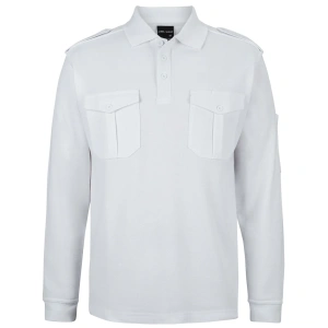 JB's L/S 250 Epaulette Polo - Thumbnail Image 6