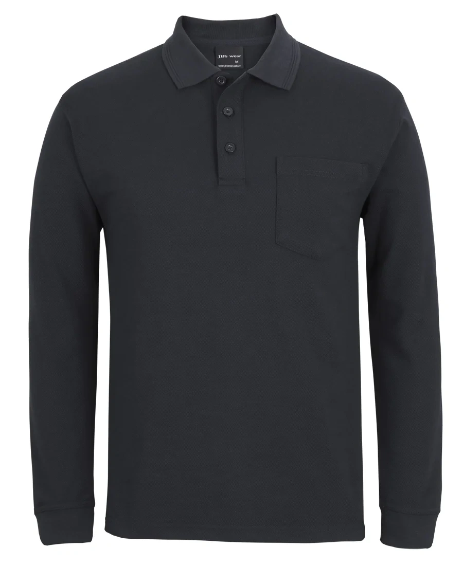 JB's 210 L/S Pocket Polo - Image 2