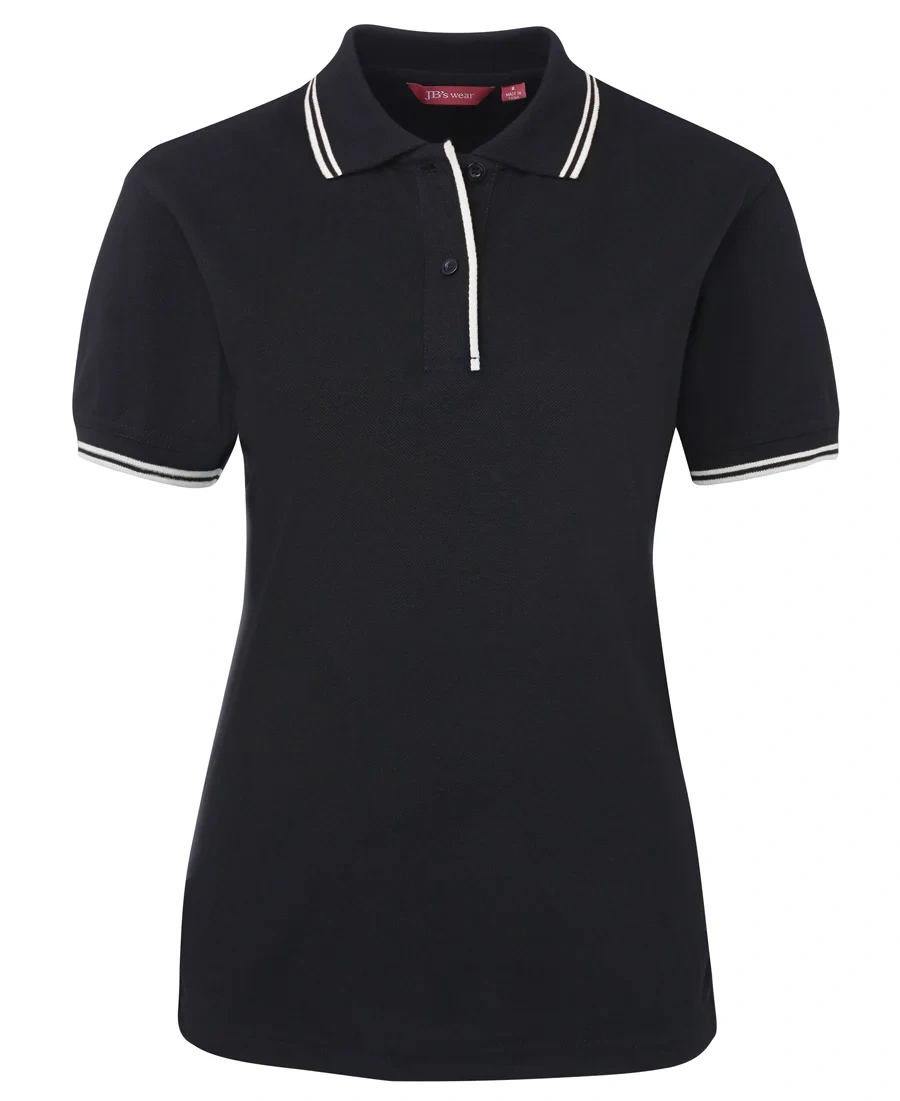 JB's Ladies Contrast Polo - Image 4