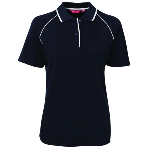 JB's Ladies Raglan Polo - Thumbnail Image 2
