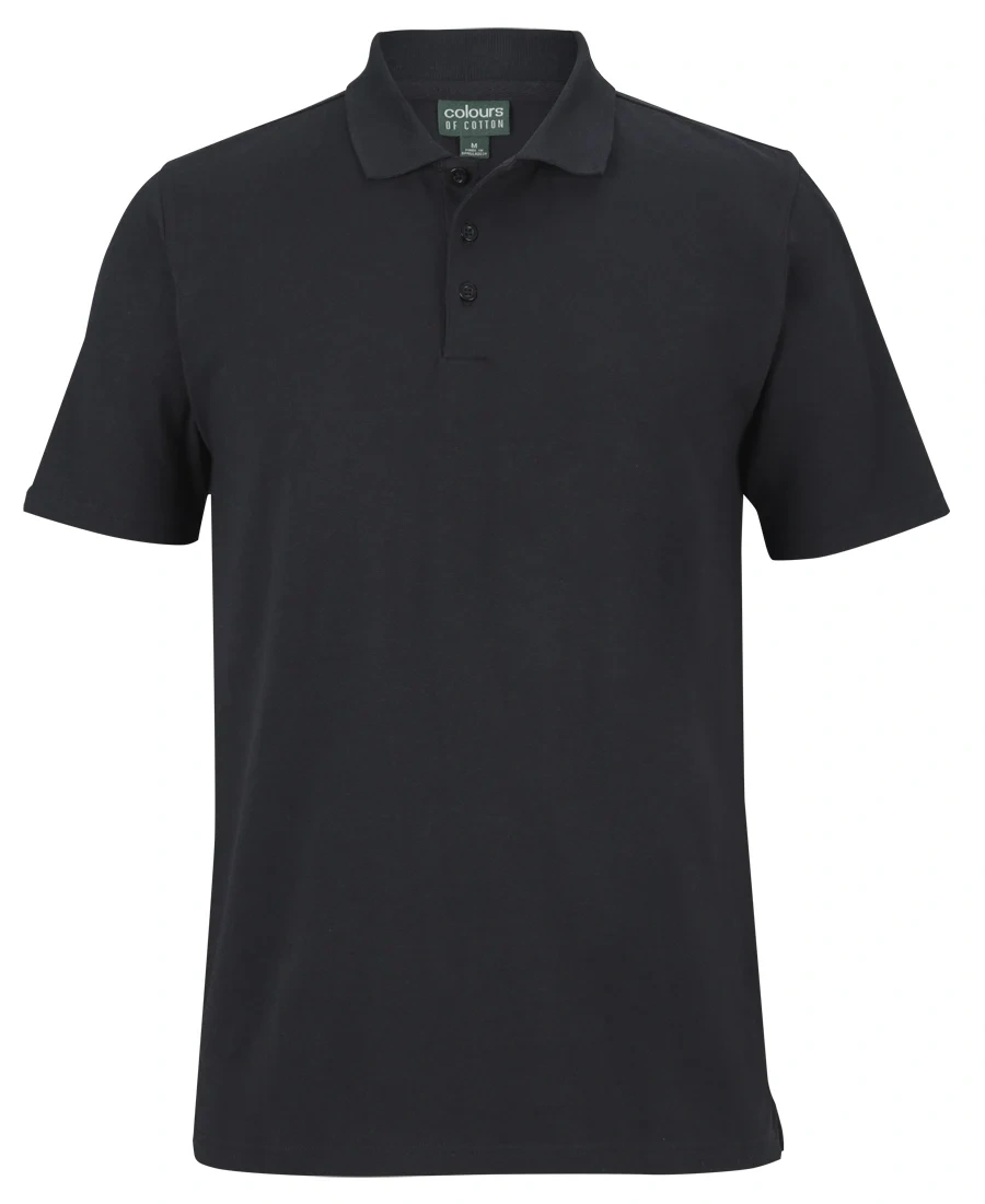 C of C Cotton S/S Stretch Polo - Image 2