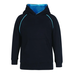 JB's Kids & Adults Contrast Fleecy Hoodie - Thumbnail Image 6