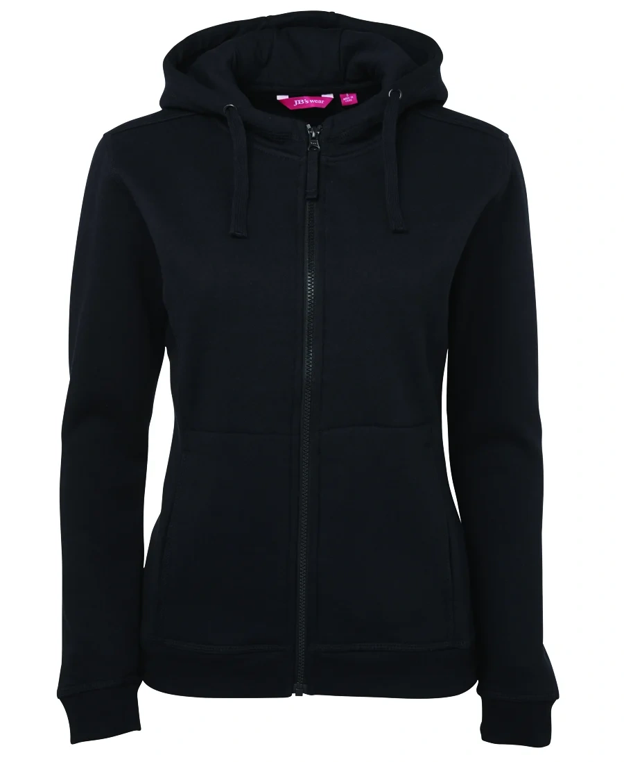 JB's Ladies Full Zip Fleecy Hoodie - Image 2