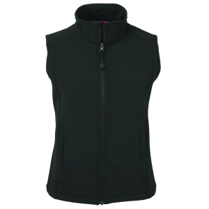 JB's Ladies Layer Soft Shell Vest - Thumbnail Image 2