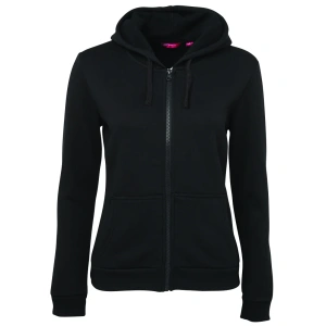 JB's Ladies P/C Full Zip Hoodie - Thumbnail Image 2