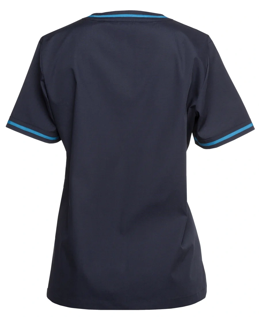 JB's Ladies Contrast Scrubs Top - Image 5