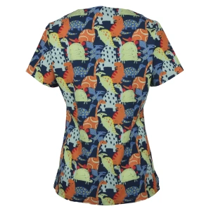 JB's Ladies Scrub Top Printed - Thumbnail Image 5