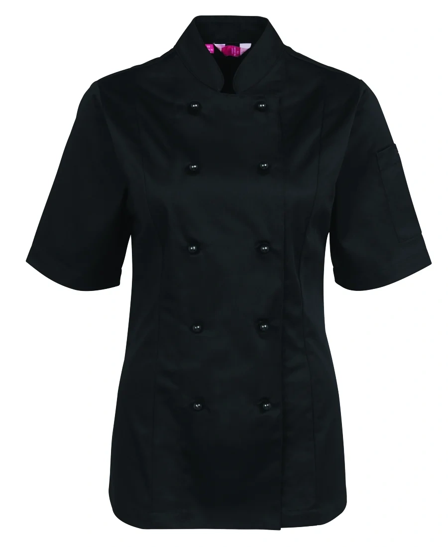 JB's Ladies S/S Chef's Jacket - Image 2