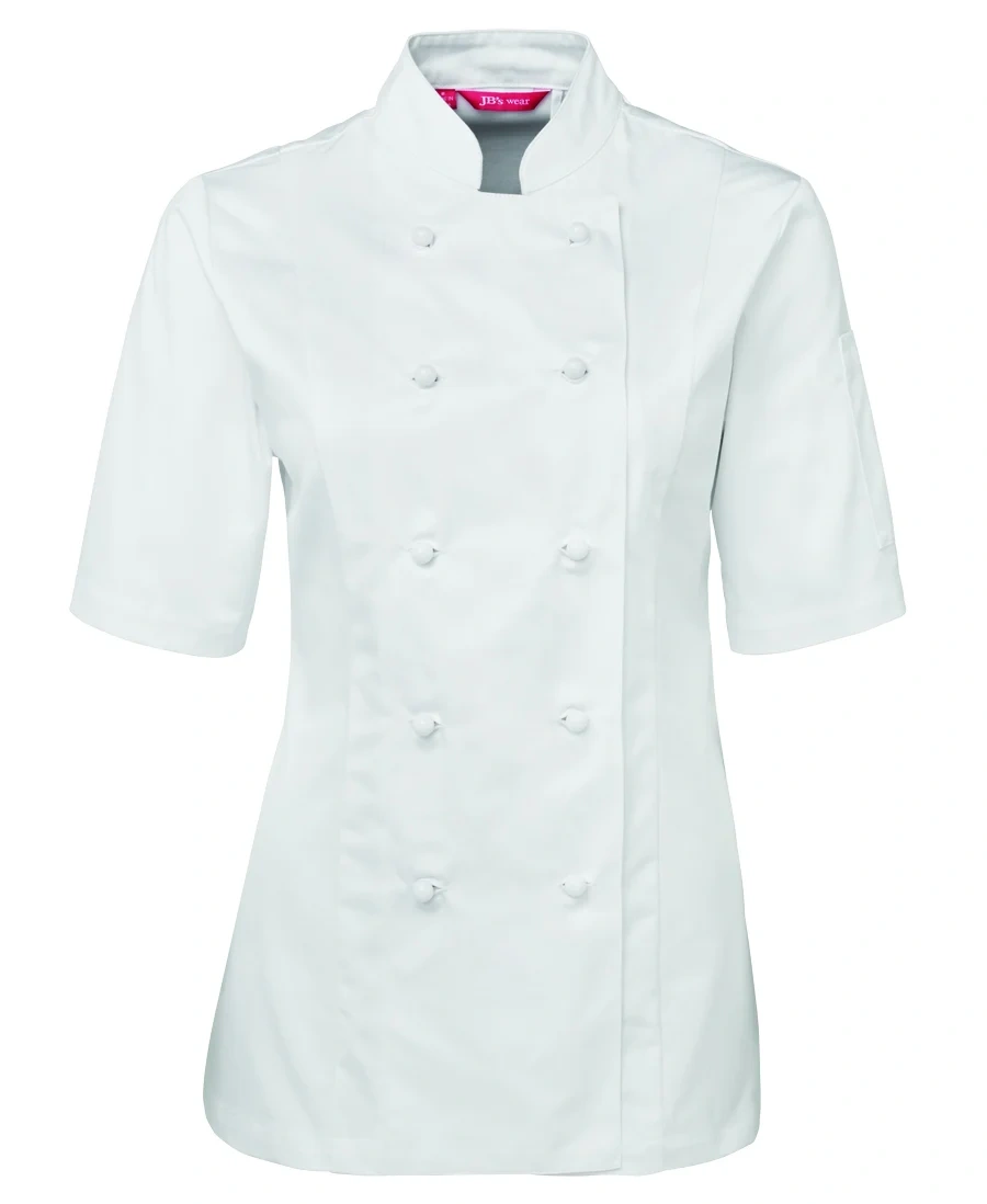 JB's Ladies S/S Chef's Jacket - Image 4