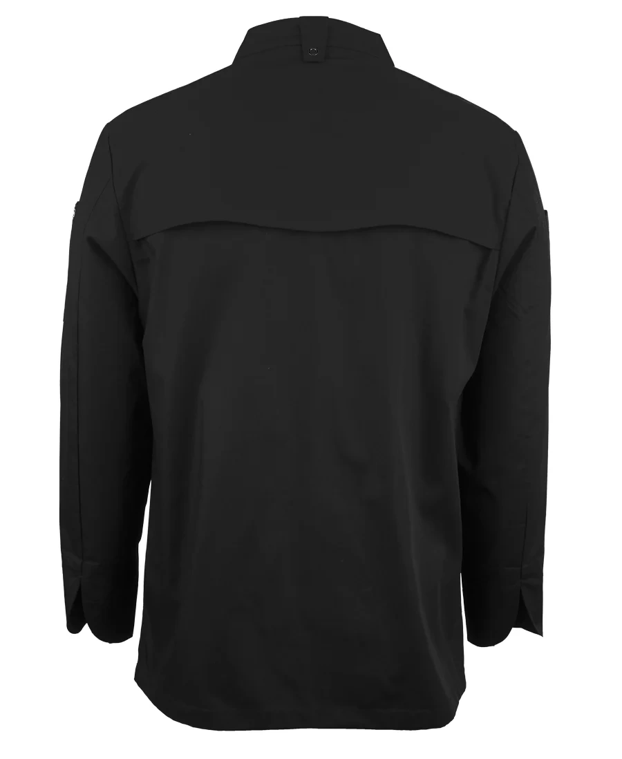 JB's L/S Snap Button Chefs Jacket - Image 3