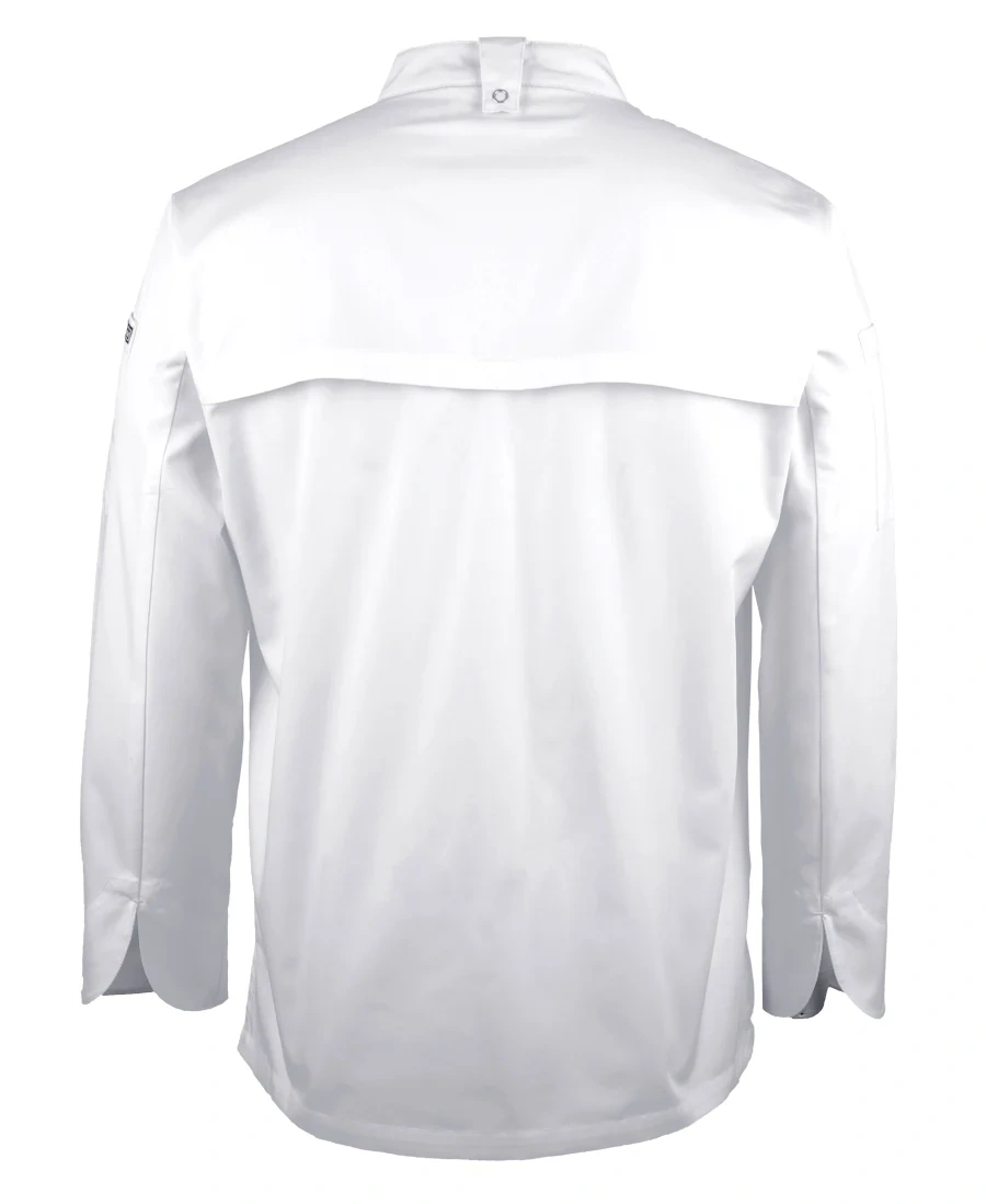 JB's L/S Snap Button Chefs Jacket - Image 5