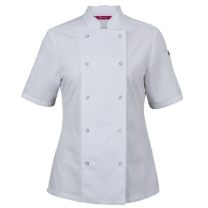 JB's Ladies S/S Snap Button Chef Jacket - Thumbnail Image 4