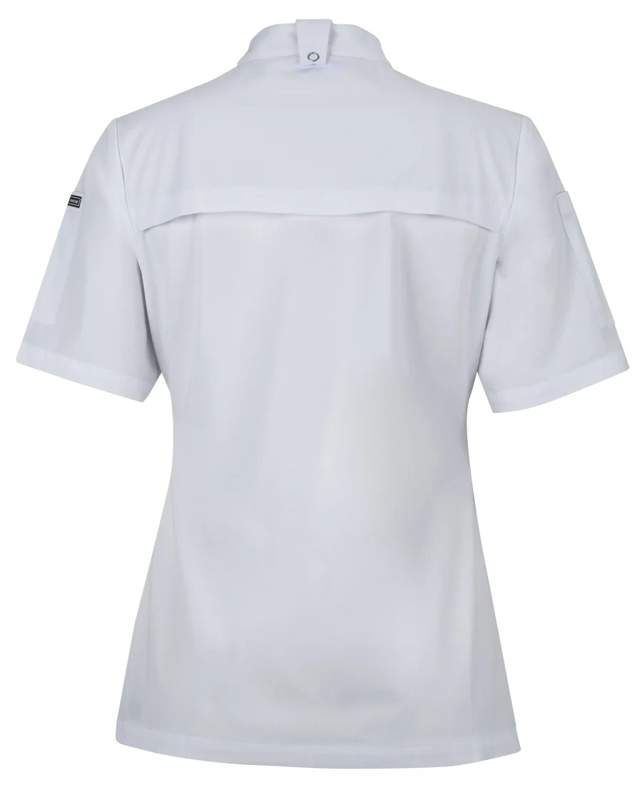 JB's Ladies S/S Snap Button Chef Jacket - Image 5
