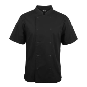 JB's S/S Snap Button Chefs Jacket - Thumbnail Image 2