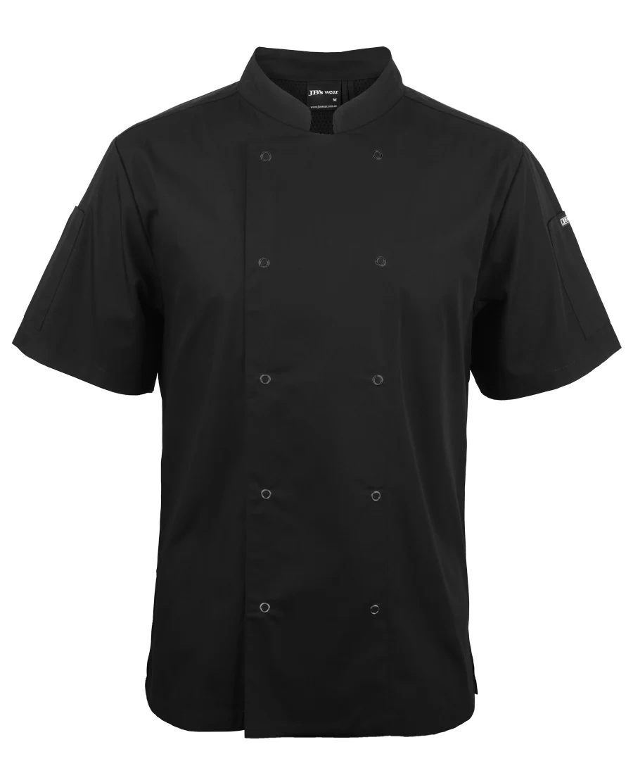 JB's S/S Snap Button Chefs Jacket - Image 2