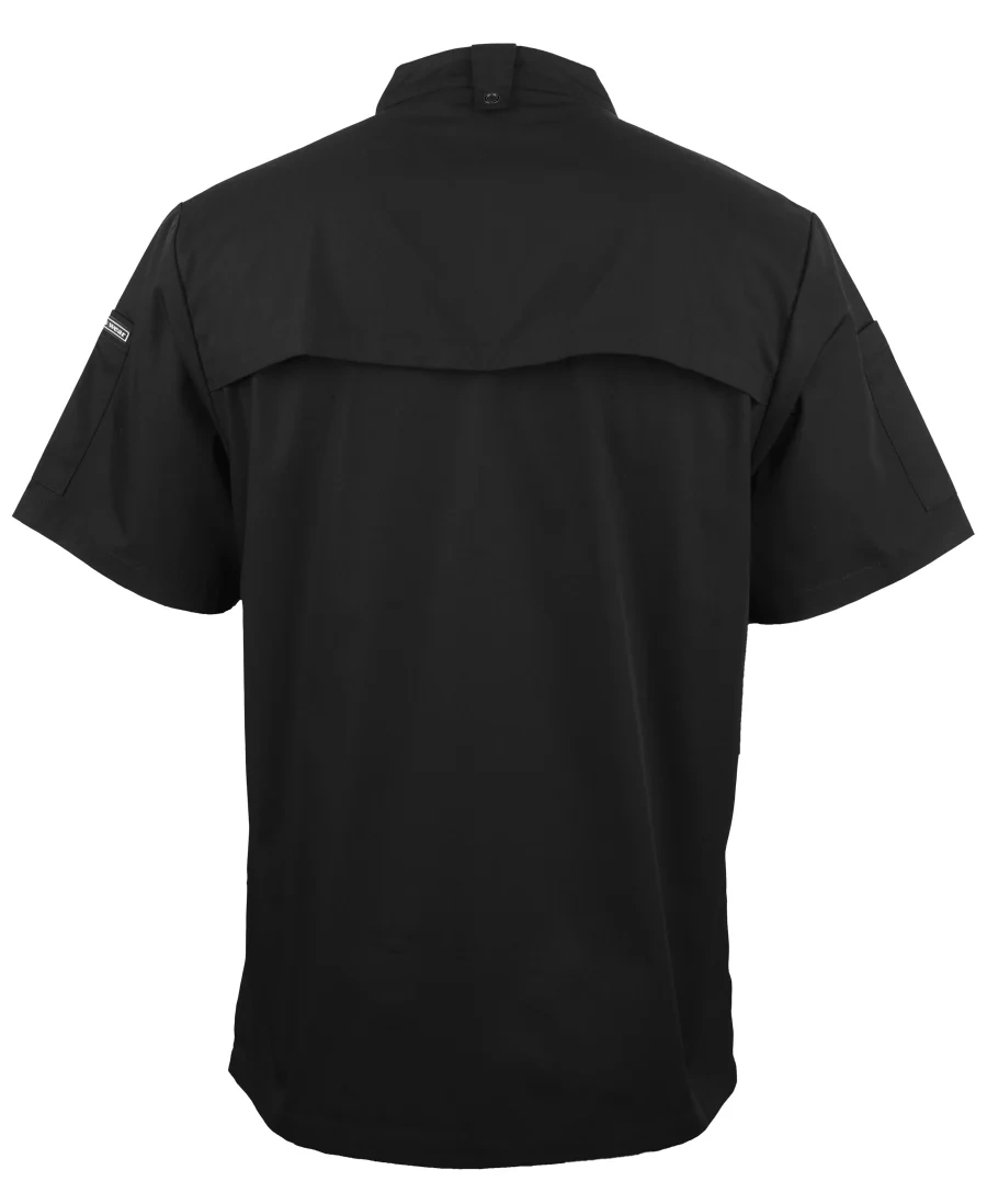 JB's S/S Snap Button Chefs Jacket - Image 3