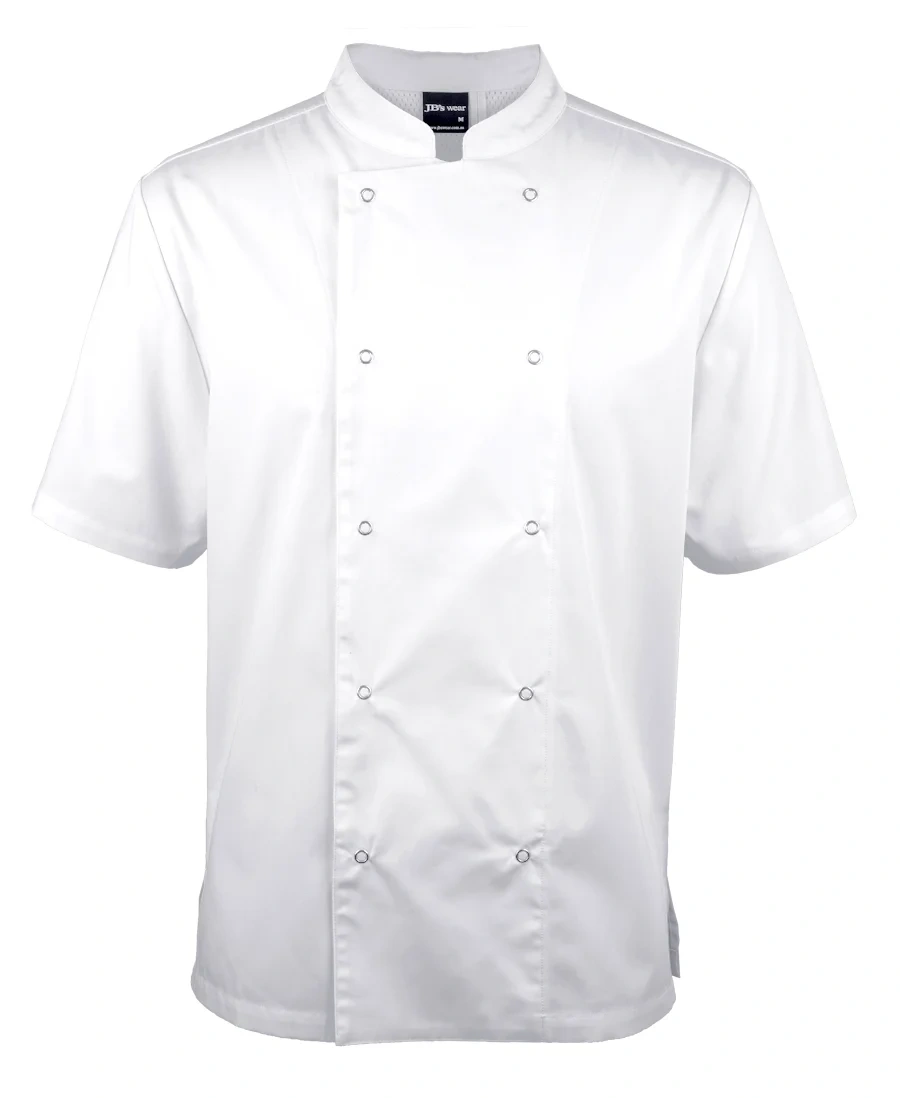 JB's S/S Snap Button Chefs Jacket - Image 4