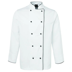 JB's L/S Unisex Chefs Jacket - Thumbnail Image 4