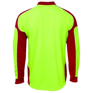 JB's Hi Vis L/S Arm Panel Polo - Thumbnail Image 5