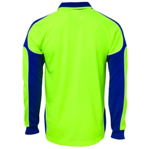 JB's Hi Vis L/S Arm Panel Polo - Thumbnail Image 9