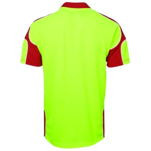 JB's Hi Vis S/S Arm Panel Polo - Thumbnail Image 5