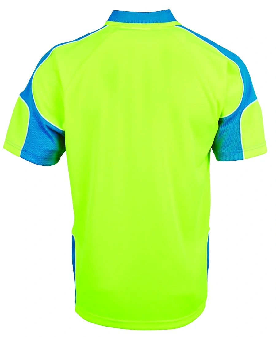 JB's Hi Vis S/S Arm Panel Polo - Image 7