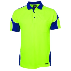 JB's Hi Vis S/S Arm Panel Polo - Thumbnail Image 10