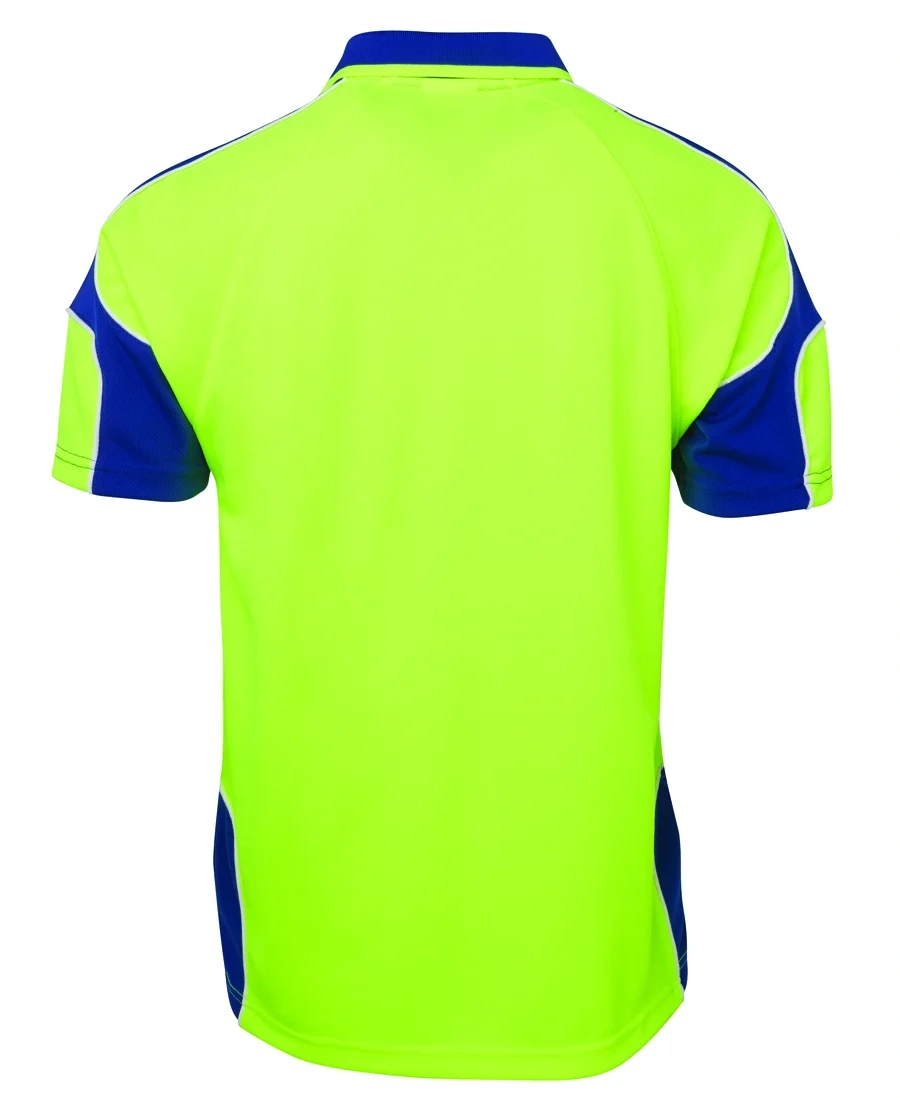 JB's Hi Vis S/S Arm Panel Polo - Image 11