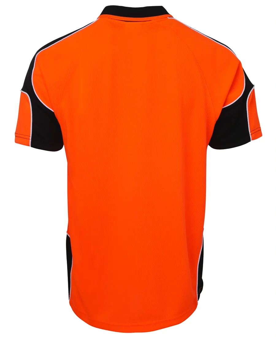 JB's Hi Vis S/S Arm Panel Polo - Image 13