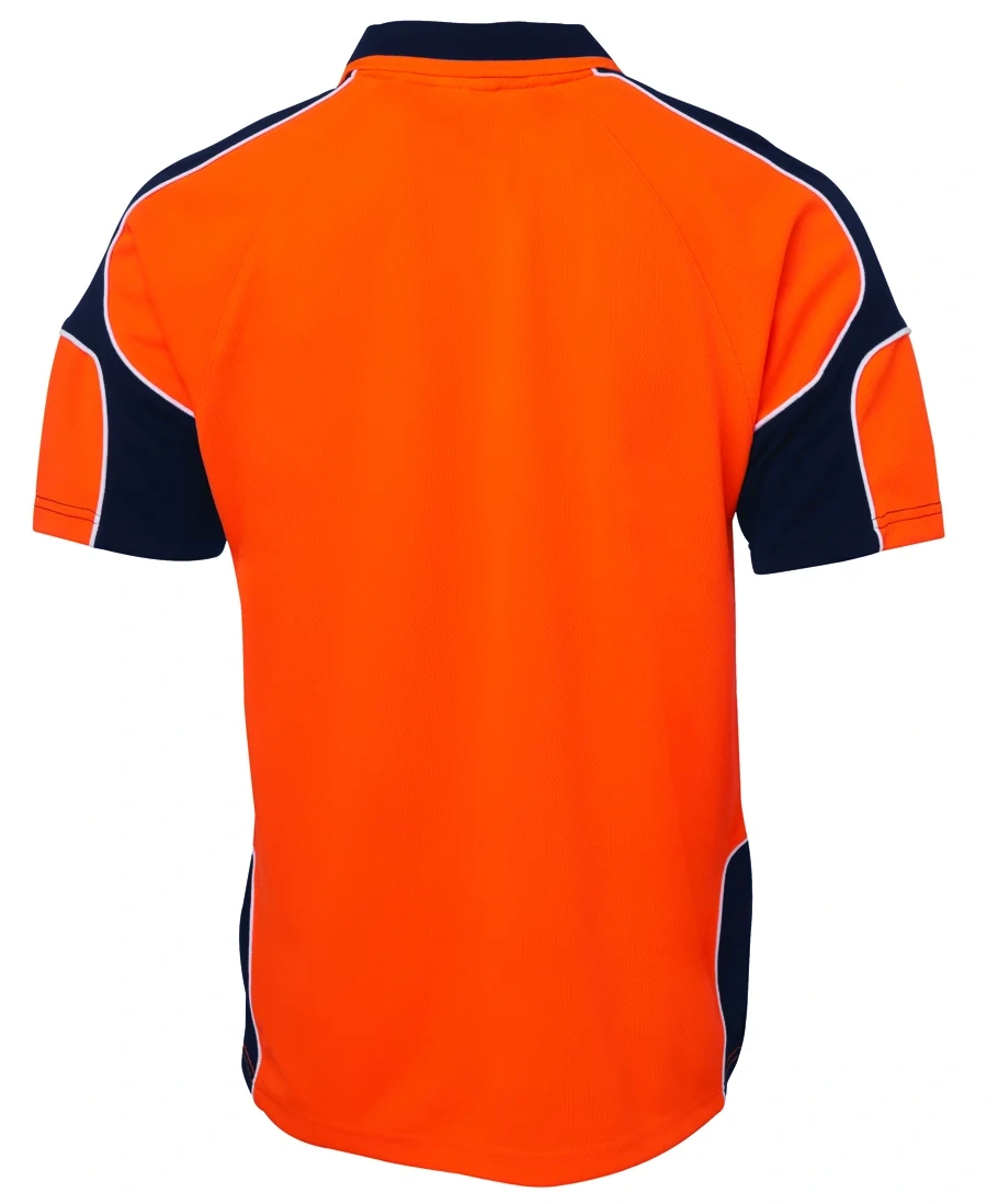 JB's Hi Vis S/S Arm Panel Polo - Image 15