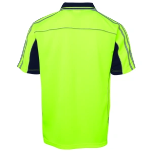 JB's Hi Vis S/S Arm Tape Polo - Thumbnail Image 3