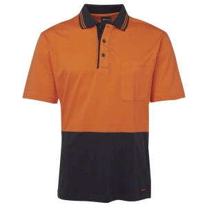 JB's Hi Vis S/S Cotton Polo - Thumbnail Image 6