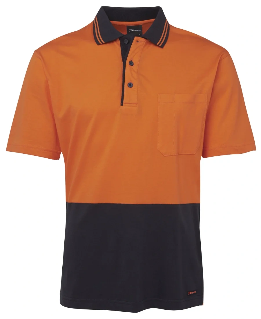 JB's Hi Vis S/S Cotton Polo - Image 6