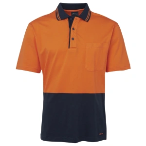 JB's Hi Vis S/S Cotton Polo - Thumbnail Image 8