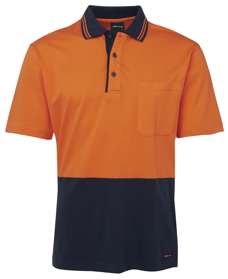 JB's Hi Vis S/S Cotton Polo - Image 8