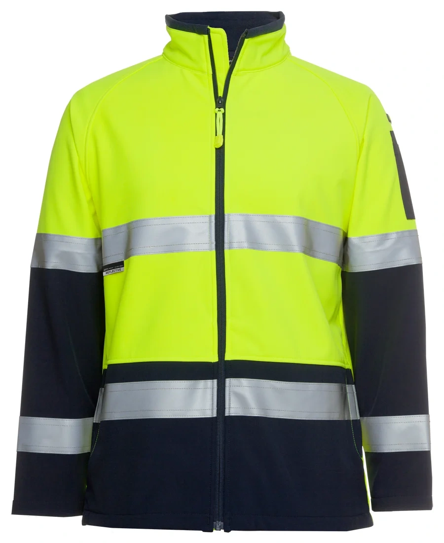 JB's Hi Vis 4602.1 (D+N) Softshell Jacket - Image 2