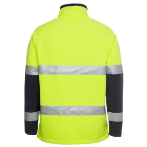 JB's Hi Vis 4602.1 (D+N) Softshell Jacket - Thumbnail Image 3
