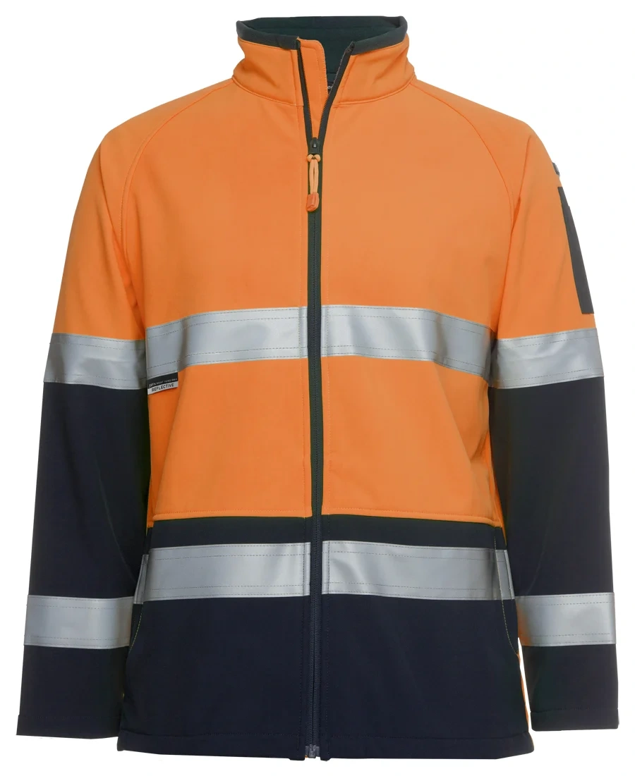 JB's Hi Vis 4602.1 (D+N) Softshell Jacket - Image 4