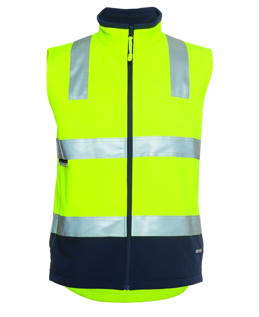 JB's Hi Vis (D+N) Softshell Vest - Image 2