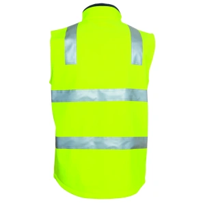JB's Hi Vis (D+N) Softshell Vest - Thumbnail Image 3