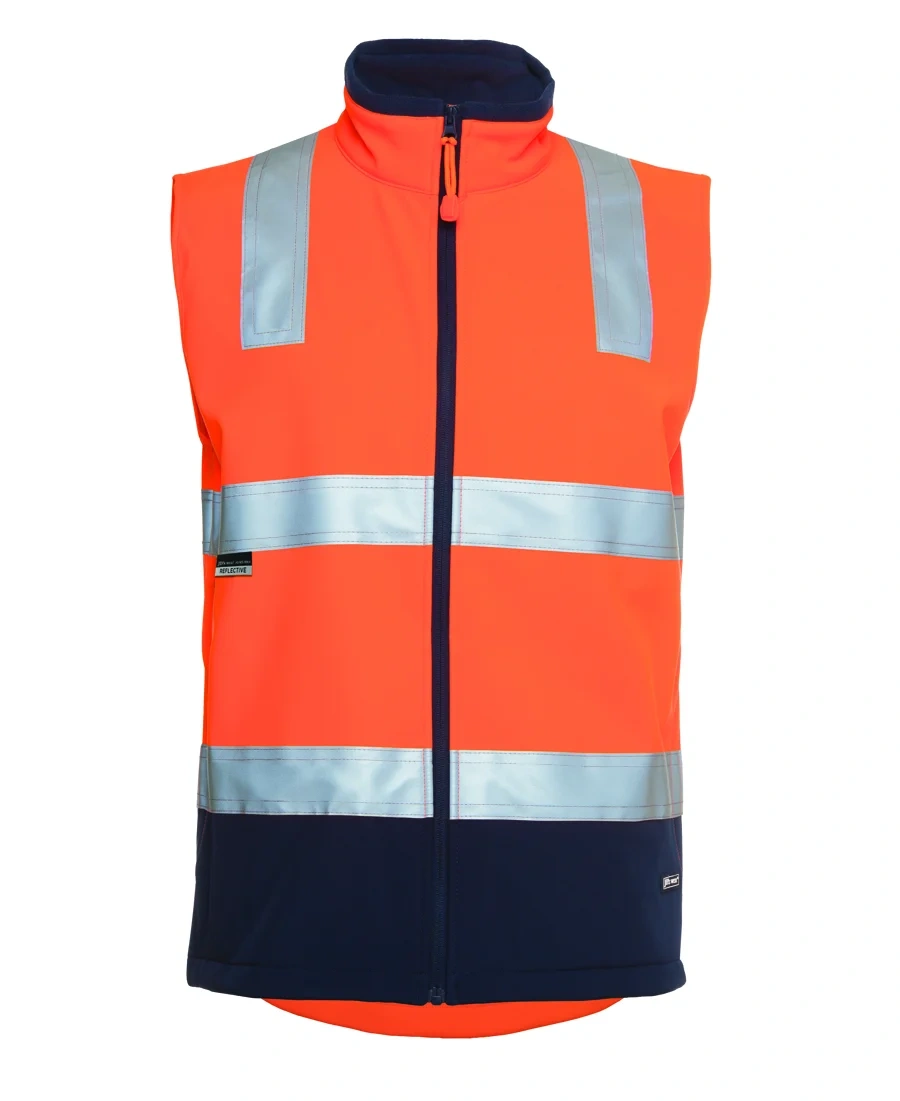 JB's Hi Vis (D+N) Softshell Vest - Image 4