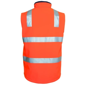 JB's Hi Vis (D+N) Softshell Vest - Thumbnail Image 5