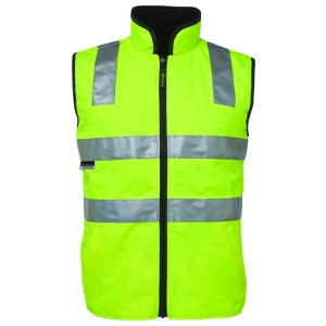 JB's Hi Vis 4602.1 (D+N) Reversible Vest - Thumbnail Image 2