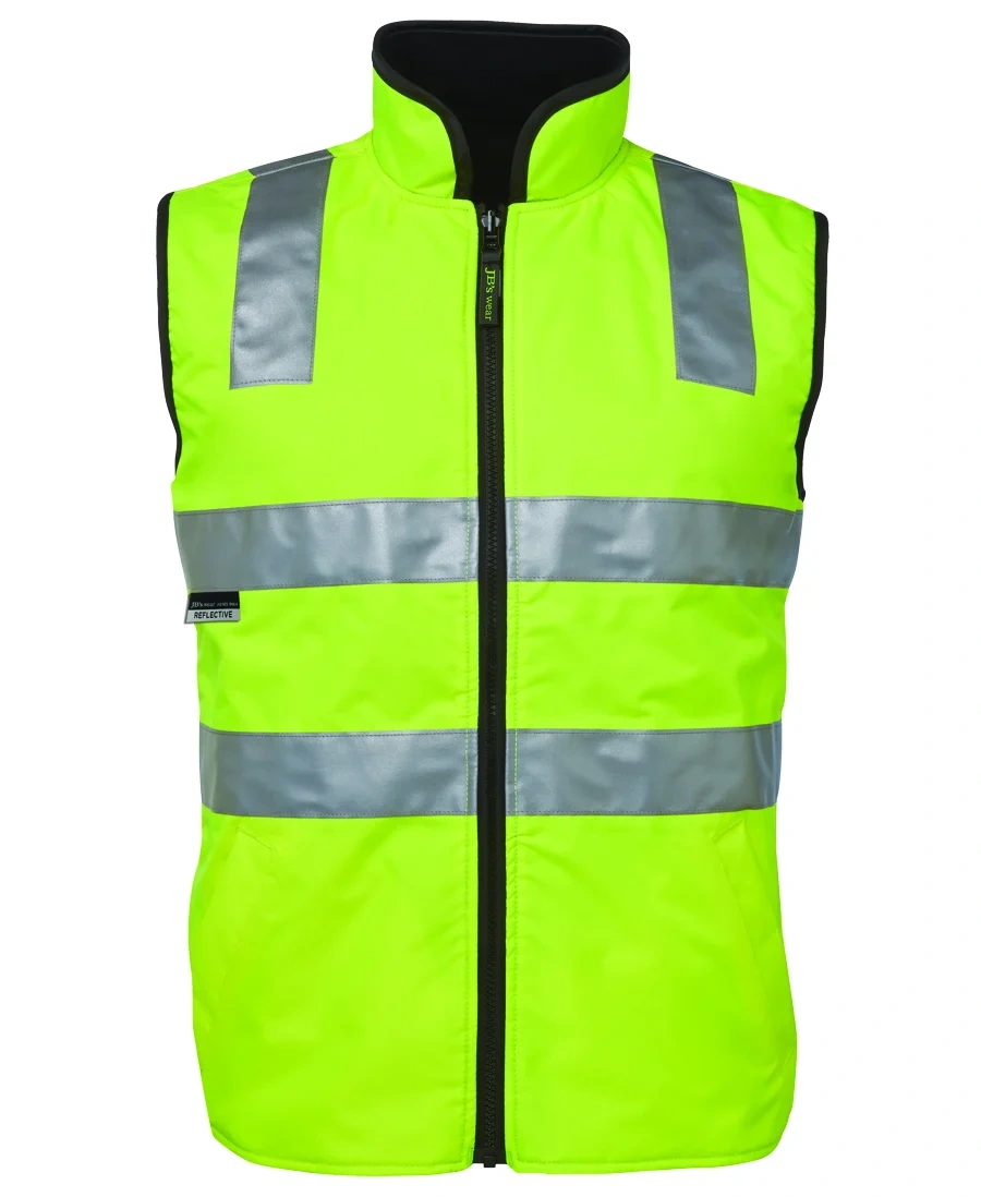 JB's Hi Vis 4602.1 (D+N) Reversible Vest - Image 2