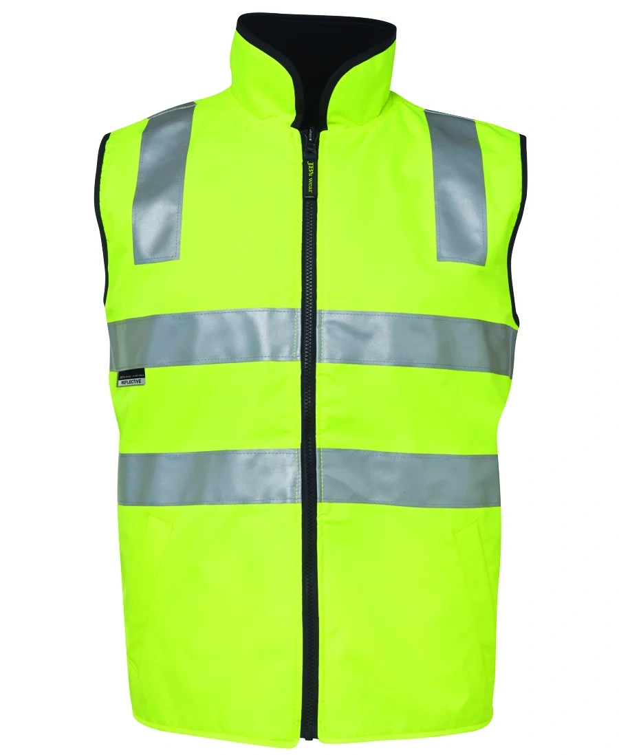 JB's Hi Vis 4602.1 (D+N) Reversible Vest - Image 4