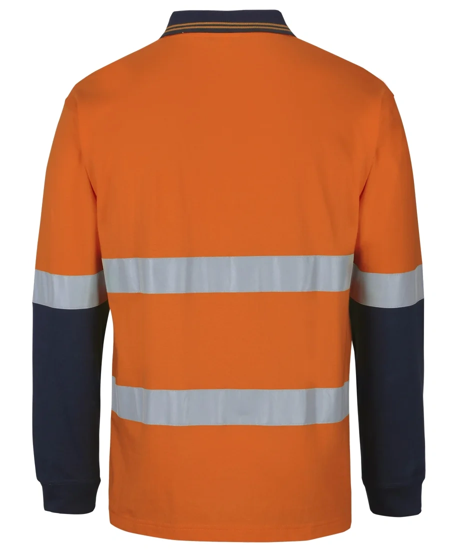 JB's Hi Vis (D+N) L/S Cotton Polo - Image 9
