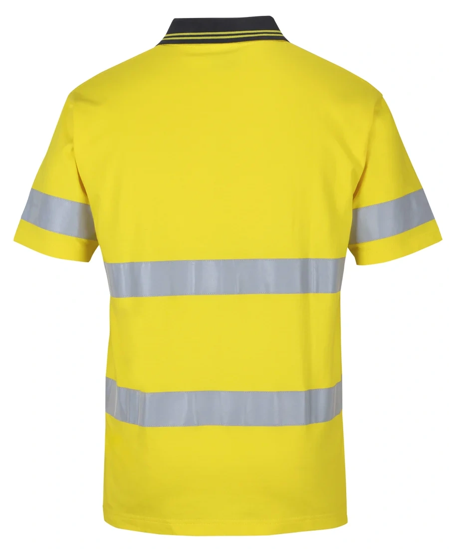 JB's Hi Vis (D+N) S/S Cotton Polo - Image 3
