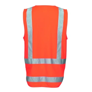 JB's Hi Vis Zip (D+N) TTMC-W Vest - Thumbnail Image 3
