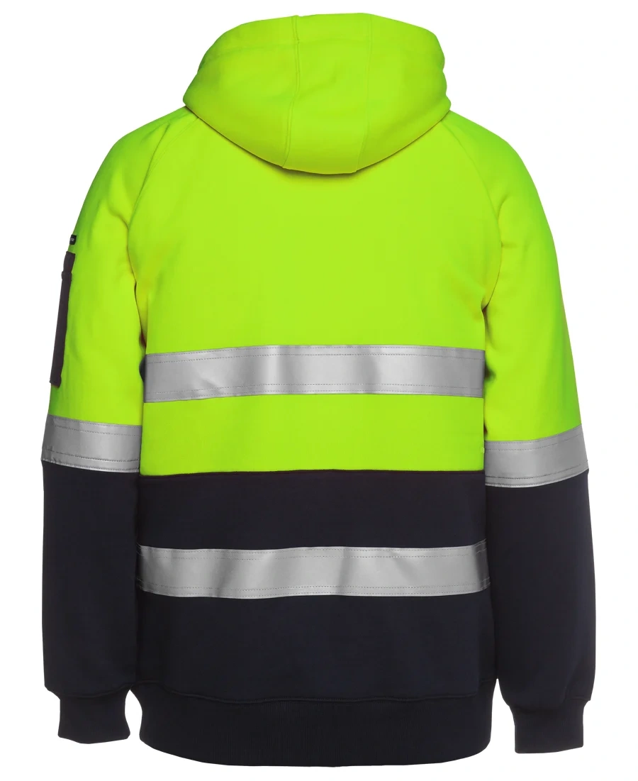 JB's Hi Vis (D+N) Full Zip Fleecy Hoodie - Image 3